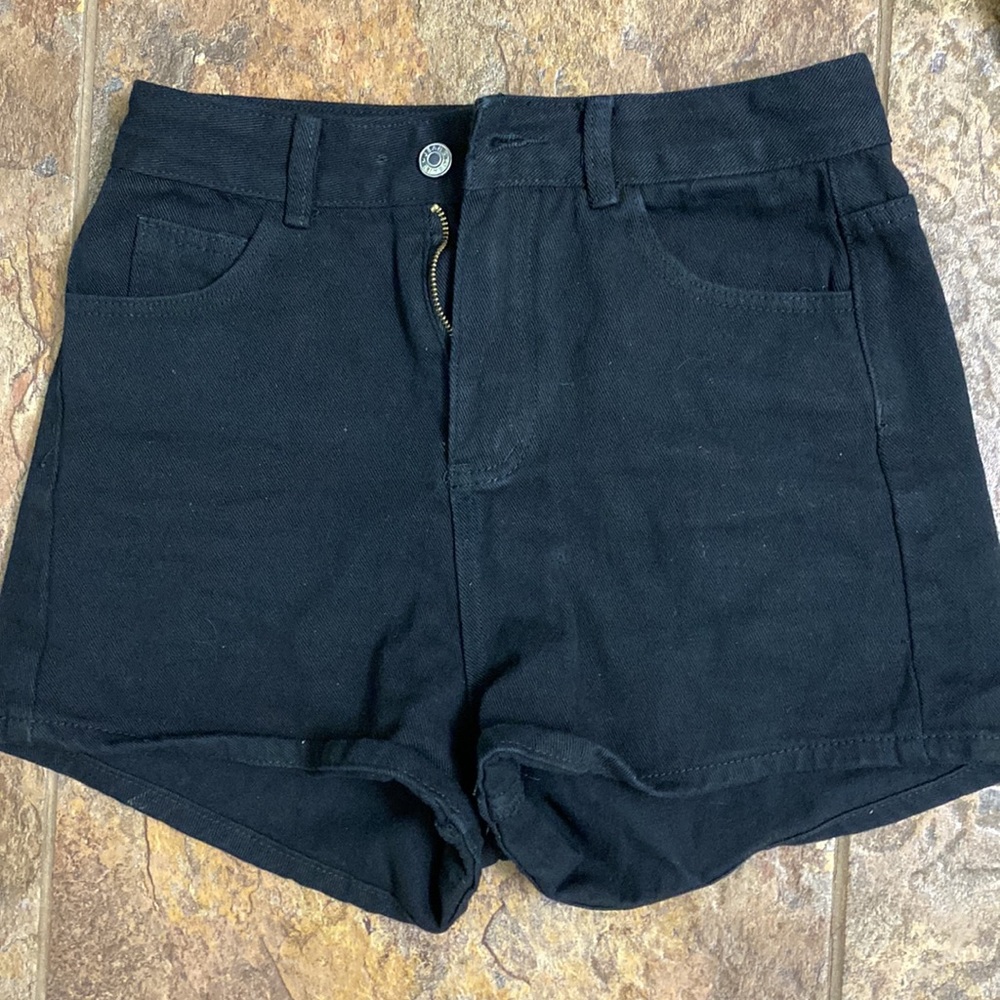 Shein black shorts
